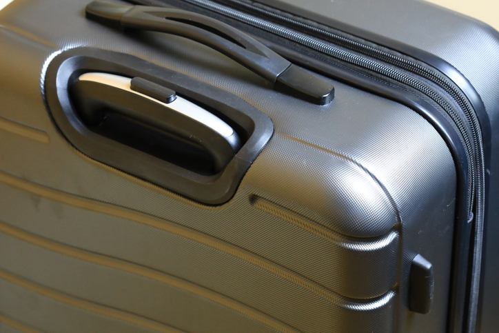 Close-up of a suitcase luggage bag