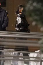 Kim Kardashian West and Kanye West arrive in Paris with Kourtney Kardashian