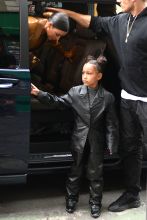 Kim Kardashian West, Daughter North West, Kourtney Kardashian And Daughter Penelope In Paris
