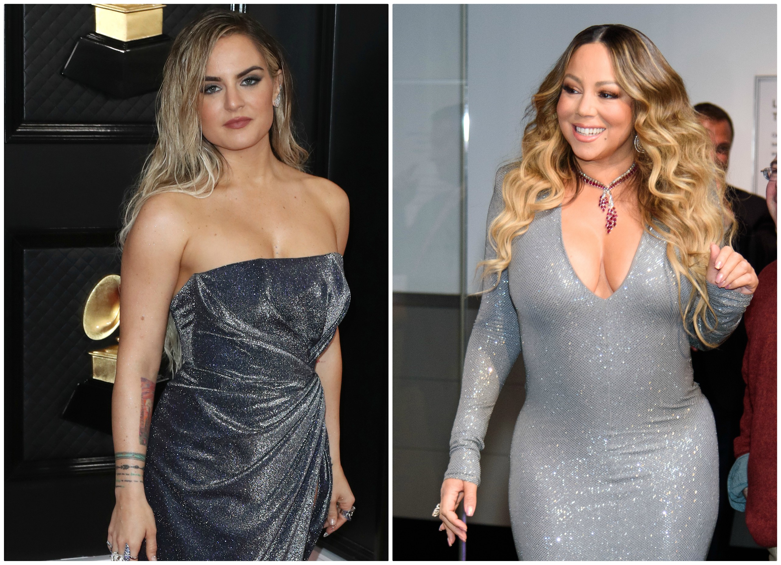 Jojo and Mariah Carey met in Vegas this weekend