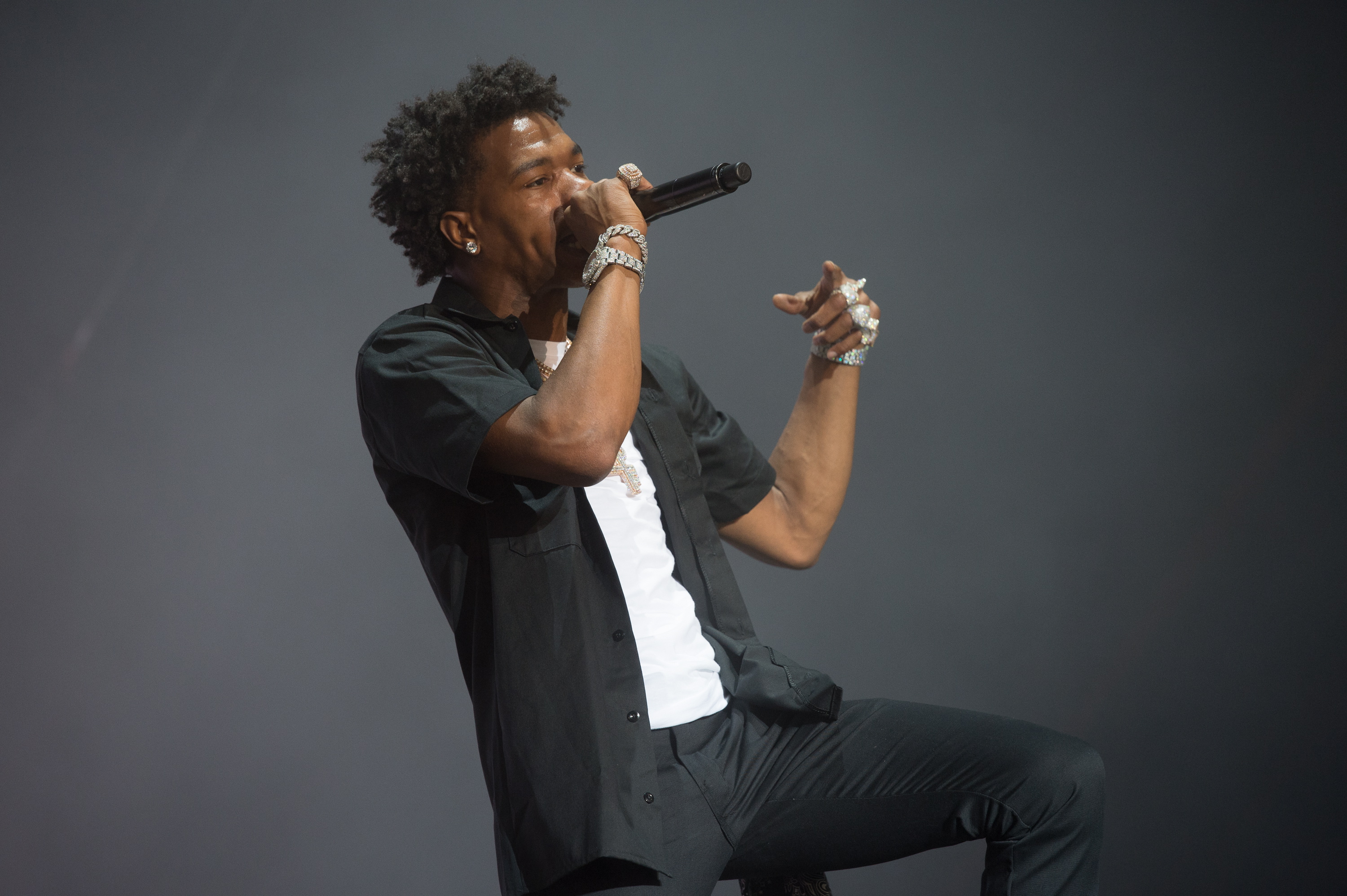 Lil Baby Performs at Reading Festival 2019 Sunday - Little John&apos;s Farm, Reading