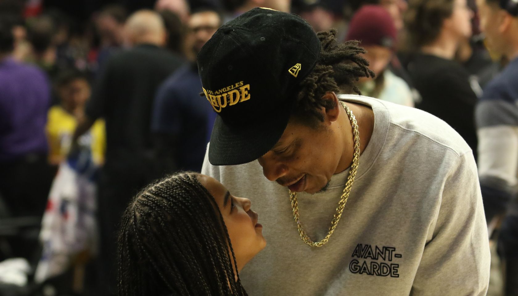 Celebrities at the Los Angeles Lakers Vs. Los Angeles Clippers Game 3/8/20
