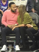 Celebrities at the Los Angeles Lakers Vs. Los Angeles Clippers Game 3/8/20