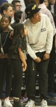 Celebrities at the Los Angeles Lakers Vs. Los Angeles Clippers Game 3/8/20