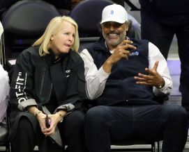 Celebrities at the Los Angeles Lakers Vs. Los Angeles Clippers Game 3/8/20