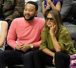 Celebrities at the Los Angeles Lakers Vs. Los Angeles Clippers Game 3/8/20