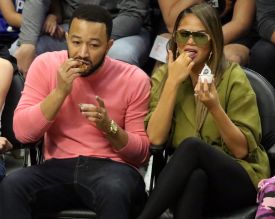Celebrities at the Los Angeles Lakers Vs. Los Angeles Clippers Game 3/8/20