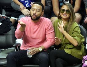 Celebrities at the Los Angeles Lakers Vs. Los Angeles Clippers Game 3/8/20