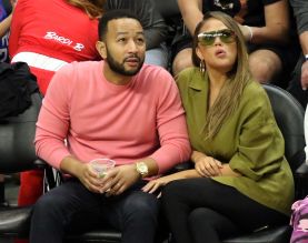 Celebrities at the Los Angeles Lakers Vs. Los Angeles Clippers Game 3/8/20