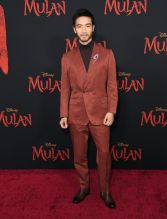 Yoson An Mulan Premiere In Los Angeles