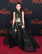 Delphine Huang Mulan Premiere In Los Angeles