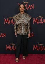 Marsai Martin Mulan Premiere In Los Angeles