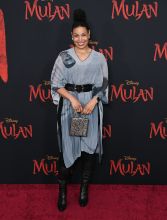 Jordin Sparks Mulan Premiere In Los Angeles