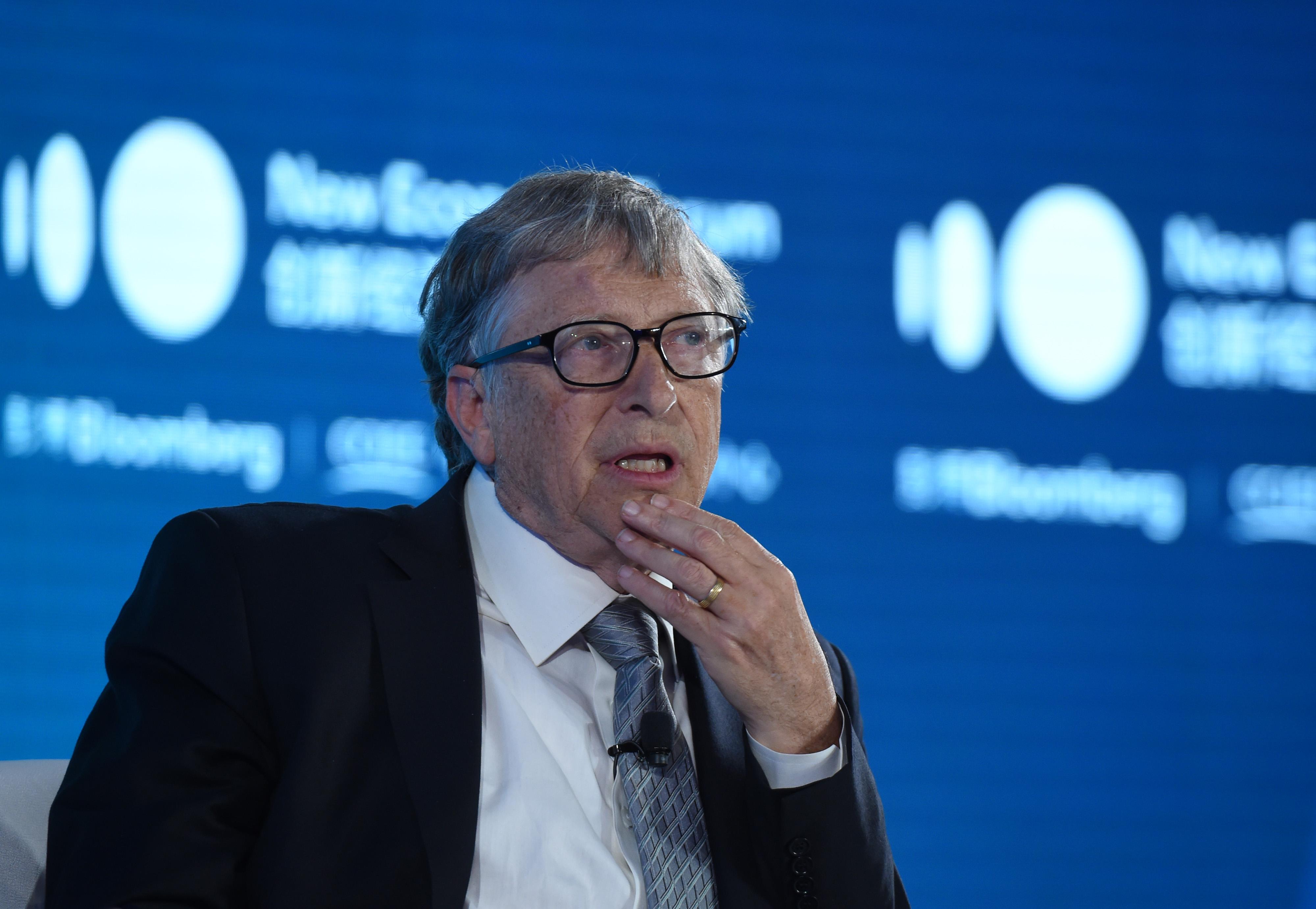 Bill Gates On Panel