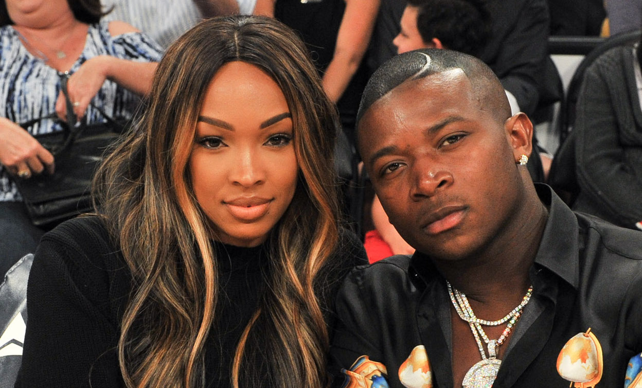 Celebrities At The Los Angeles Lakers Game