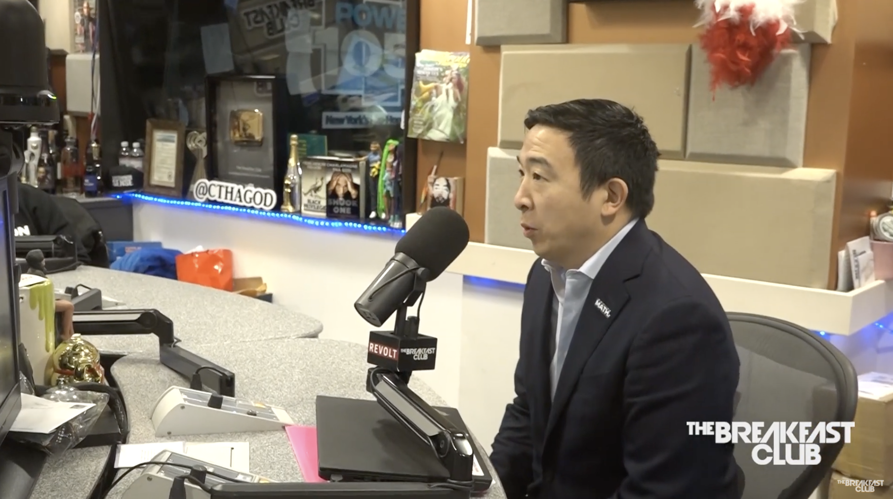 Andrew Yang on The Breakfast Club