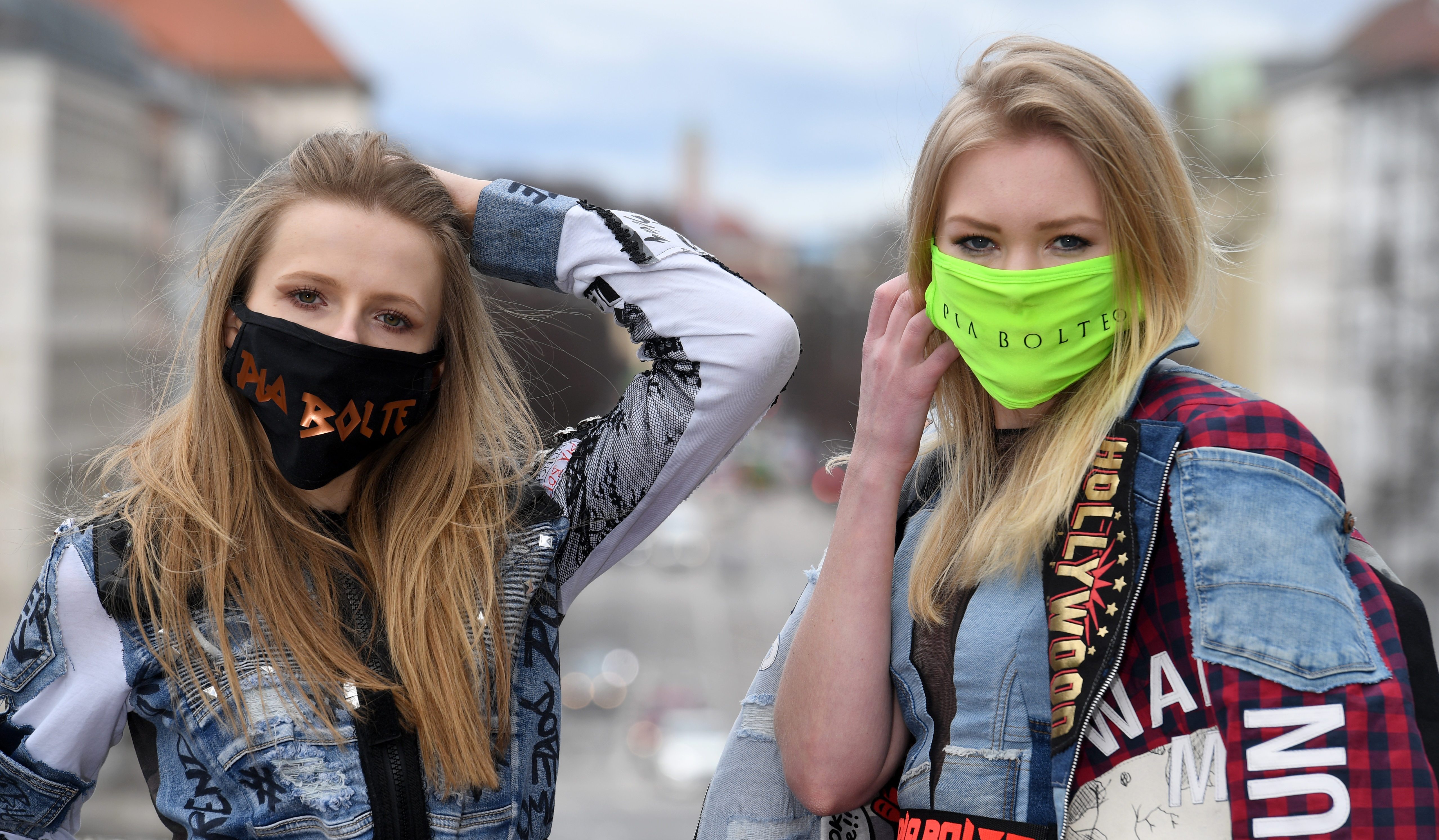 EXCLUSIVE - Fashion with mouthguard by designer Pia Bolte