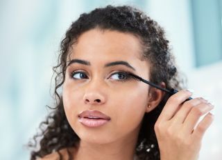 The longer the lashes, the better! - stock photo