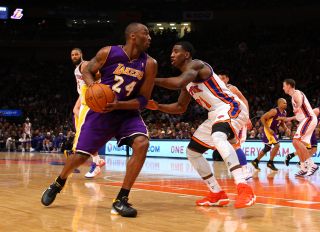 Iman Shumpert Guarding Kobe Bryant