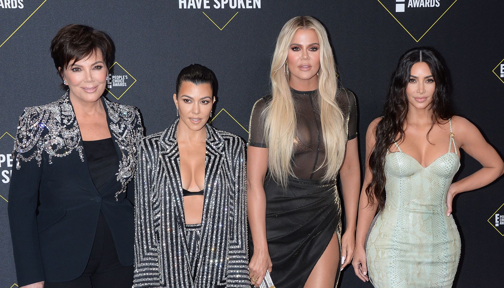 Kris Jenner and daughters Kourtney Kim and Khloe Kardashian