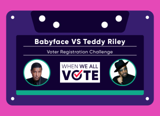 Teddy Riley vs Babyface When We All Vote