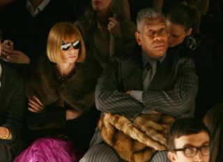Anna Wintour and André Leon Talley