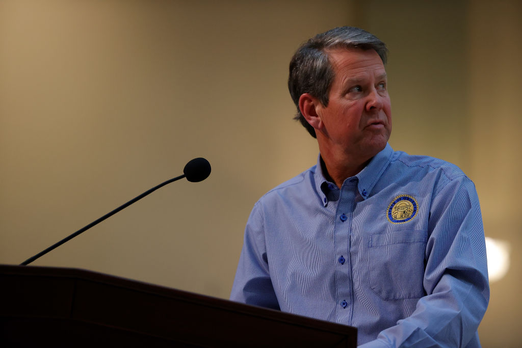 Georgia Governor Brian Kemp Holds Coronavirus Press Conference