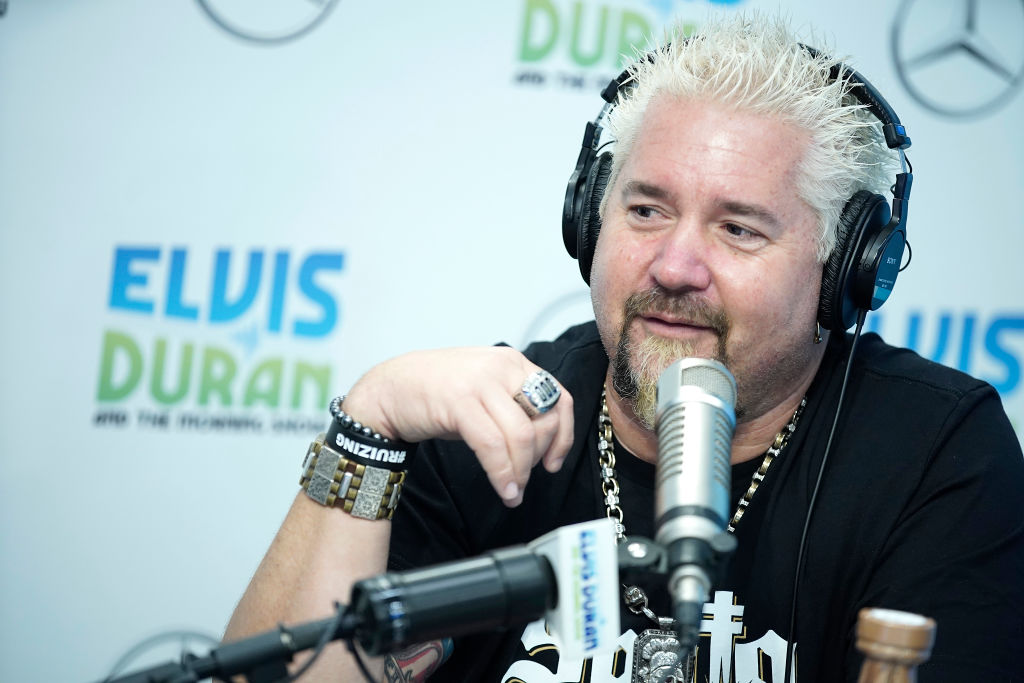 Guy Fieri Visits "The Elvis Duran Z100 Morning Show"