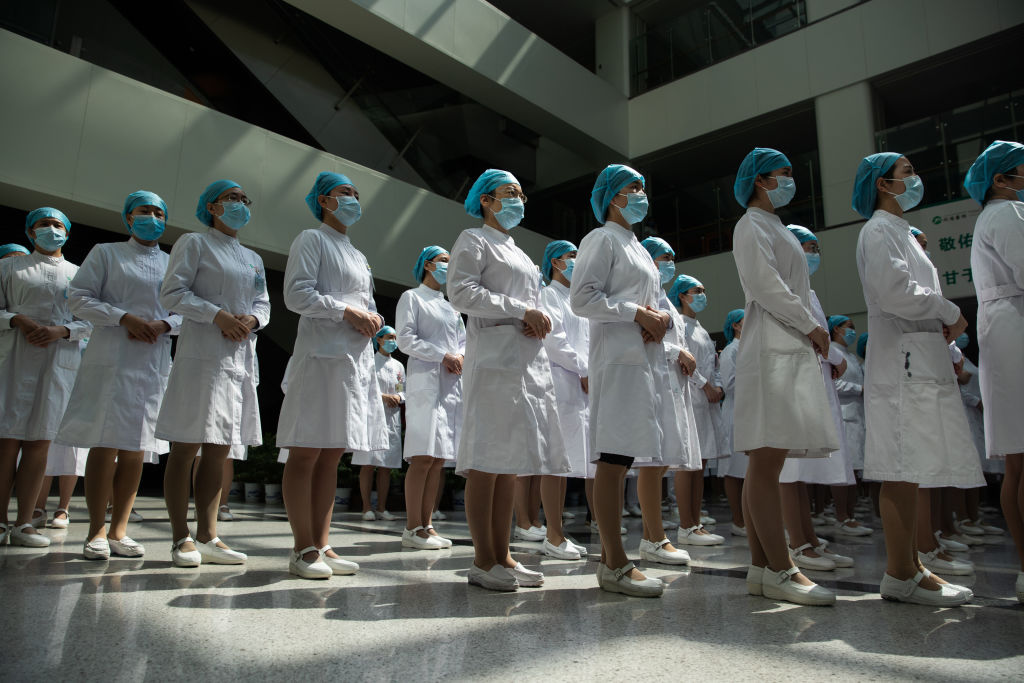 CHINA-HEALTH-VIRUS-NURSES