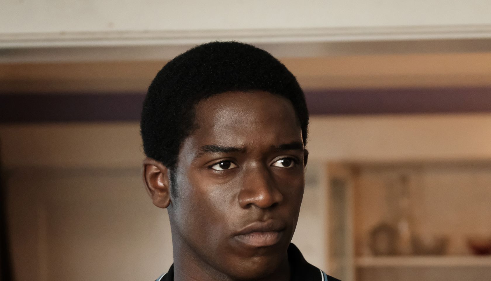 Snowfall principal actors Damson Idris as Franklin Saint, Amin Joseph as Jerome, Angela Lewis as Aunt Louie