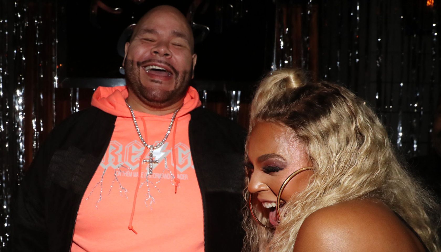 Ashanti & Fat Joe In VIP