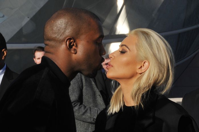 Louis Vuitton foundation 2015 Kanye West and Kim Kardashian West