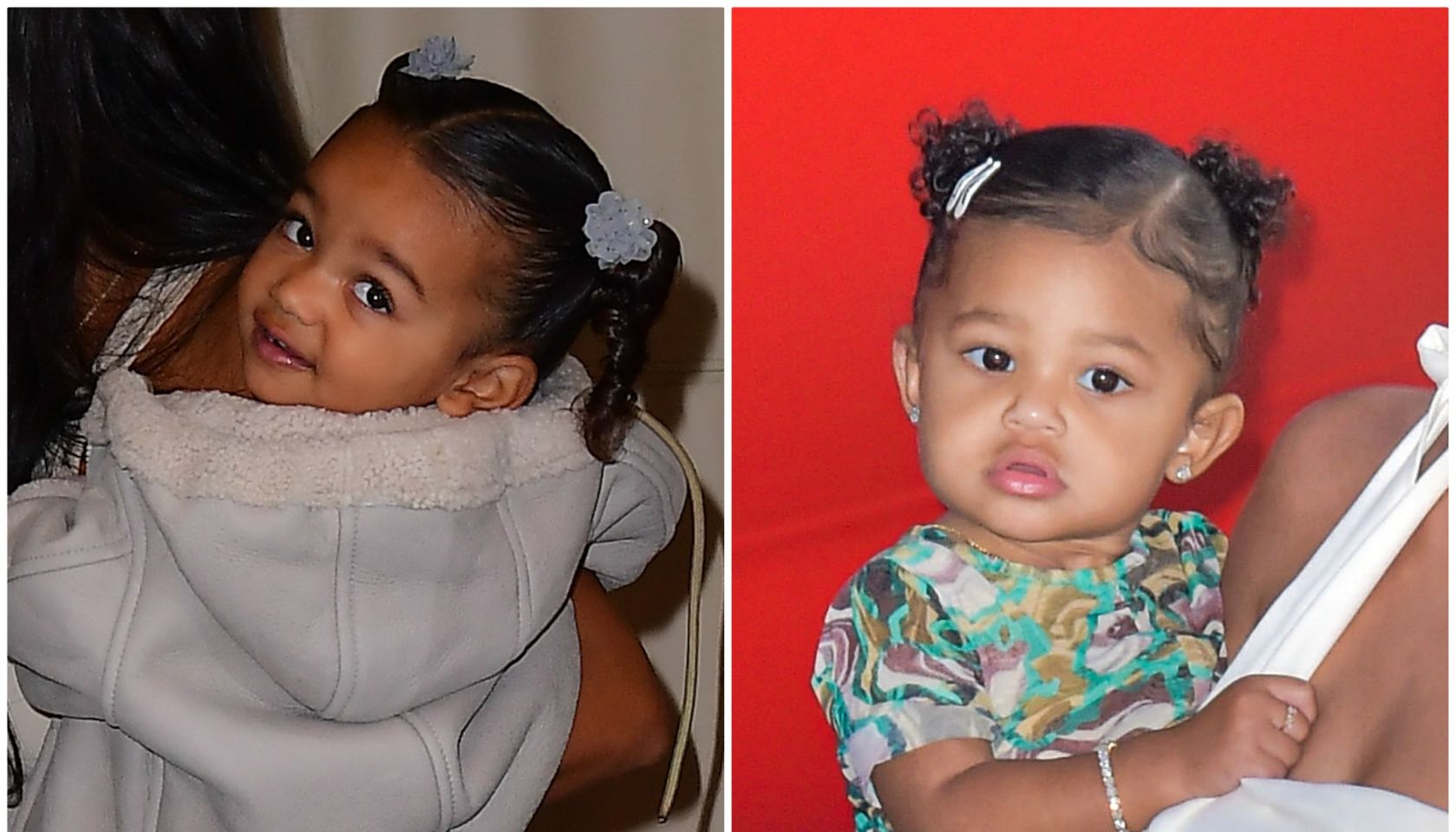 Chicago West and Stormi Webster