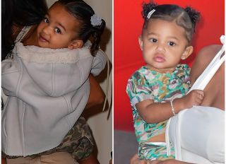 Chicago West and Stormi Webster