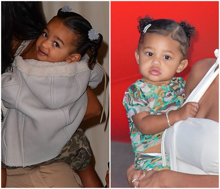 Chicago West and Stormi Webster