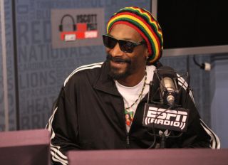 Snoop Dogg Visiting ESPN
