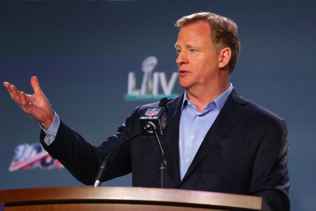 NFL: JAN 29 Super Bowl LIV - Commissioners Press Conference