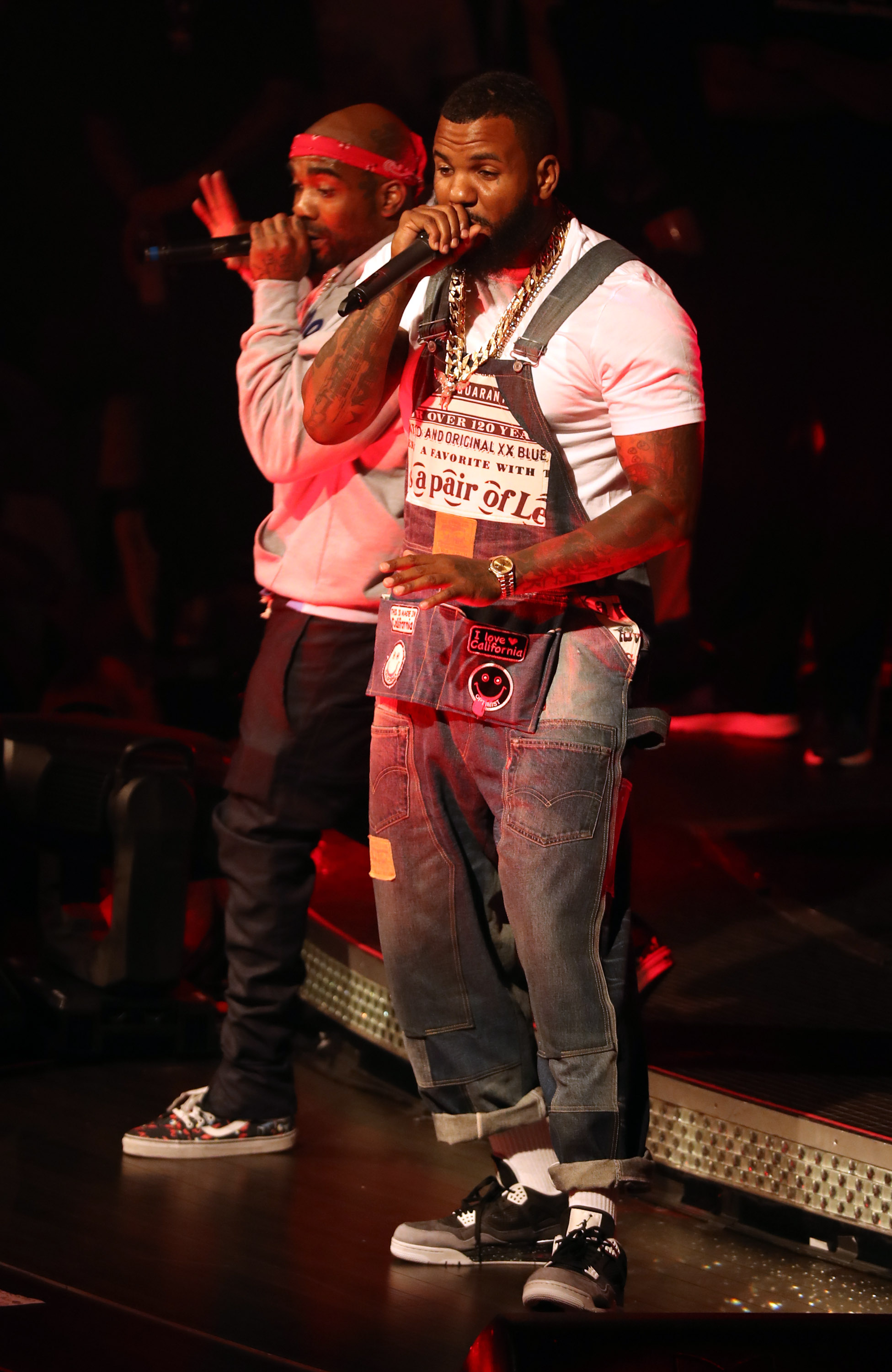 Rapper The Game Performs at Drais
