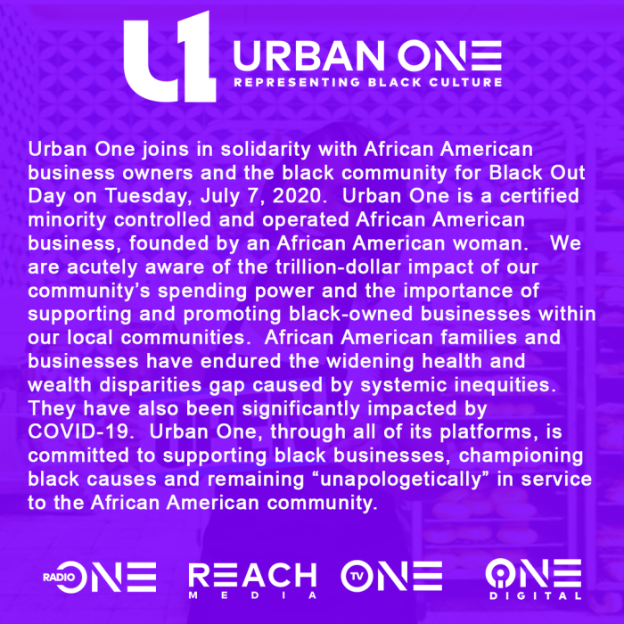Black Out Day 2020