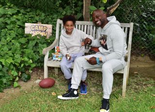 Taye Diggs and son, Walker, for Quaker Chewy