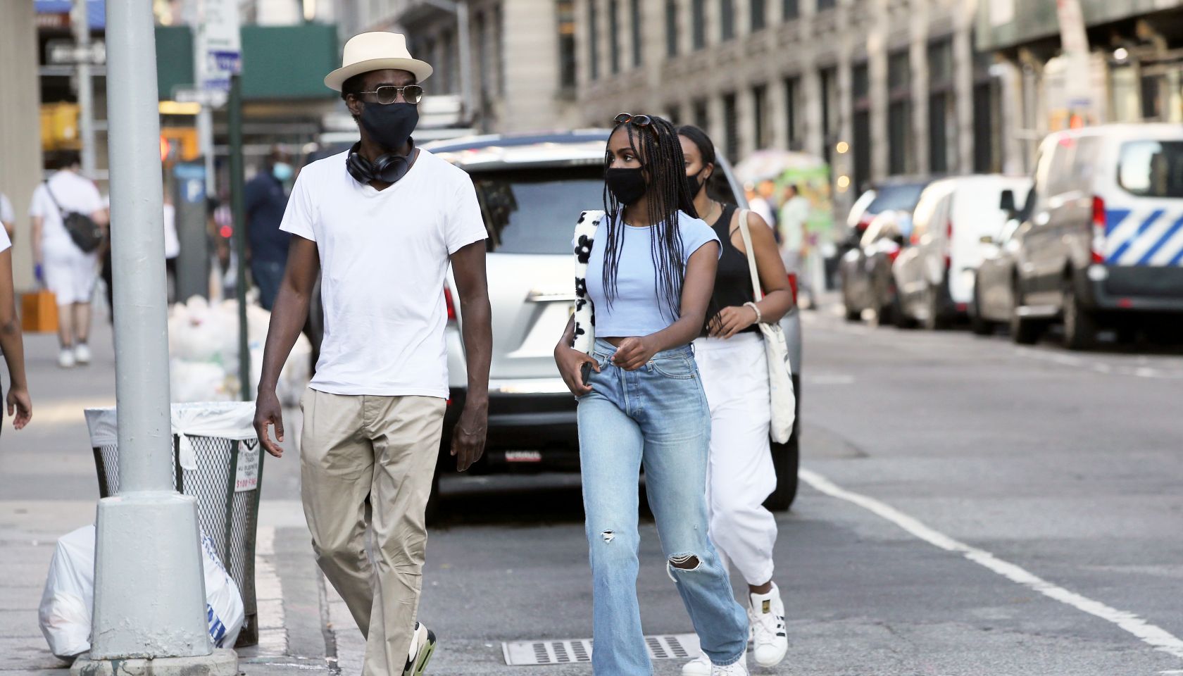 Chris Rock with daughters Zahra and Lola