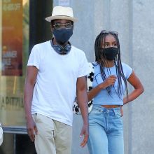 Chris Rock with daughters Zahra and Lola