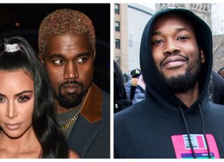Kim Kardashian, Kanye West & Meek Mill