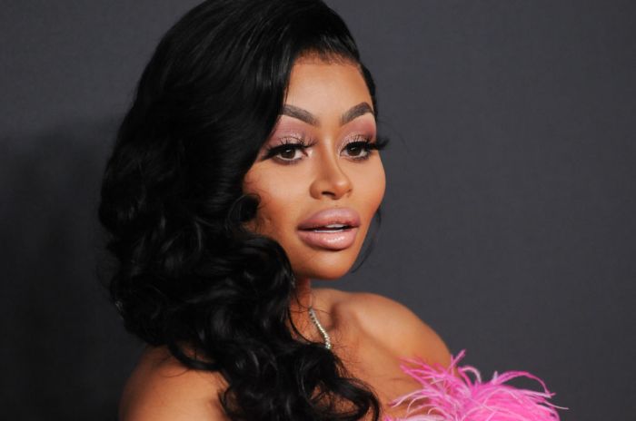 Blac Chyna (Angela Renée White) attends the 2019 MTV Video...