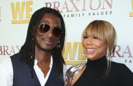 Tamar Braxton and David Adefeso