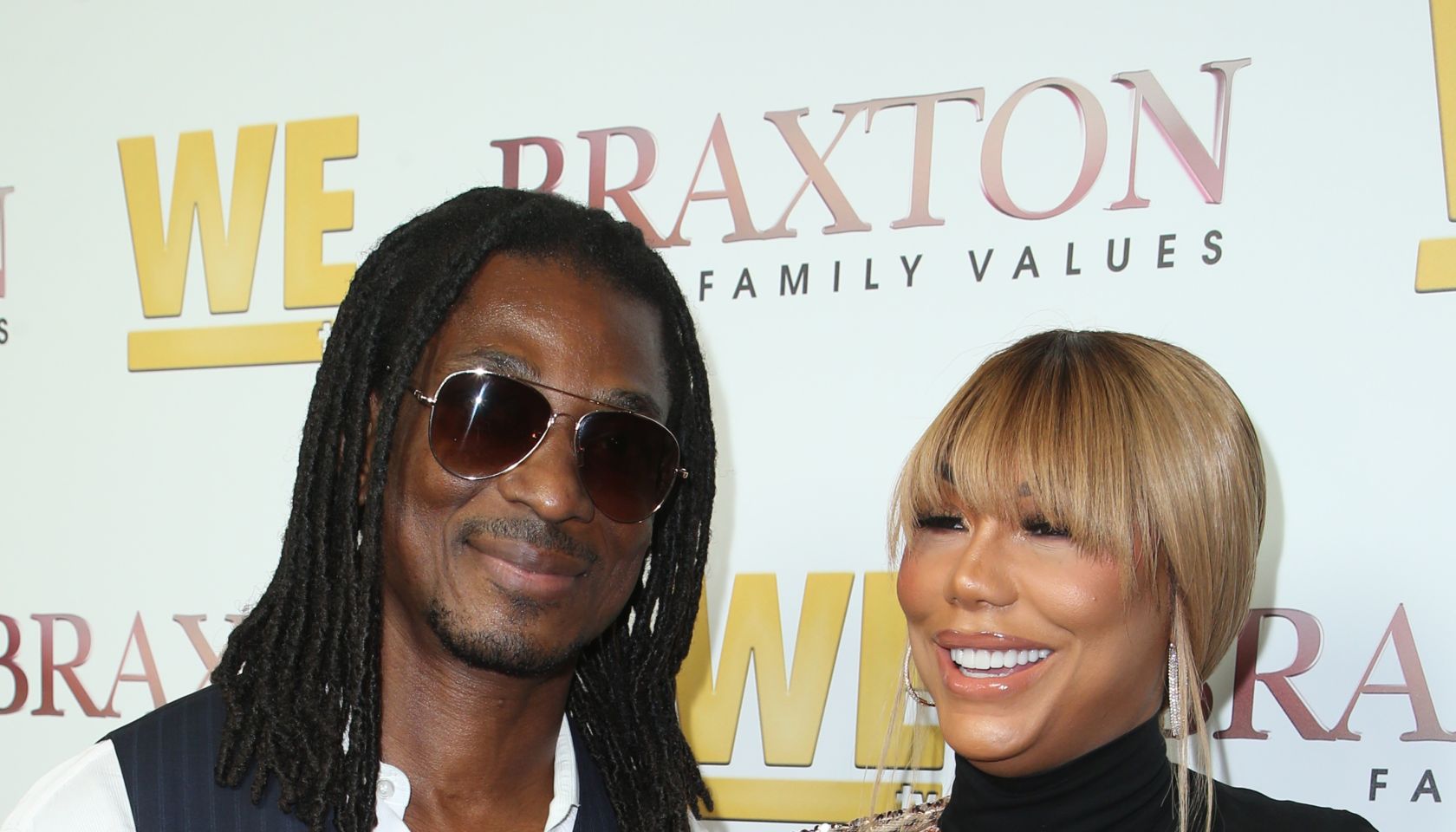 Tamar Braxton and David Adefeso