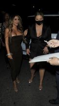 Larsa Pippen dines out at Il Pastaio with Cole and Kelsey Muscatel