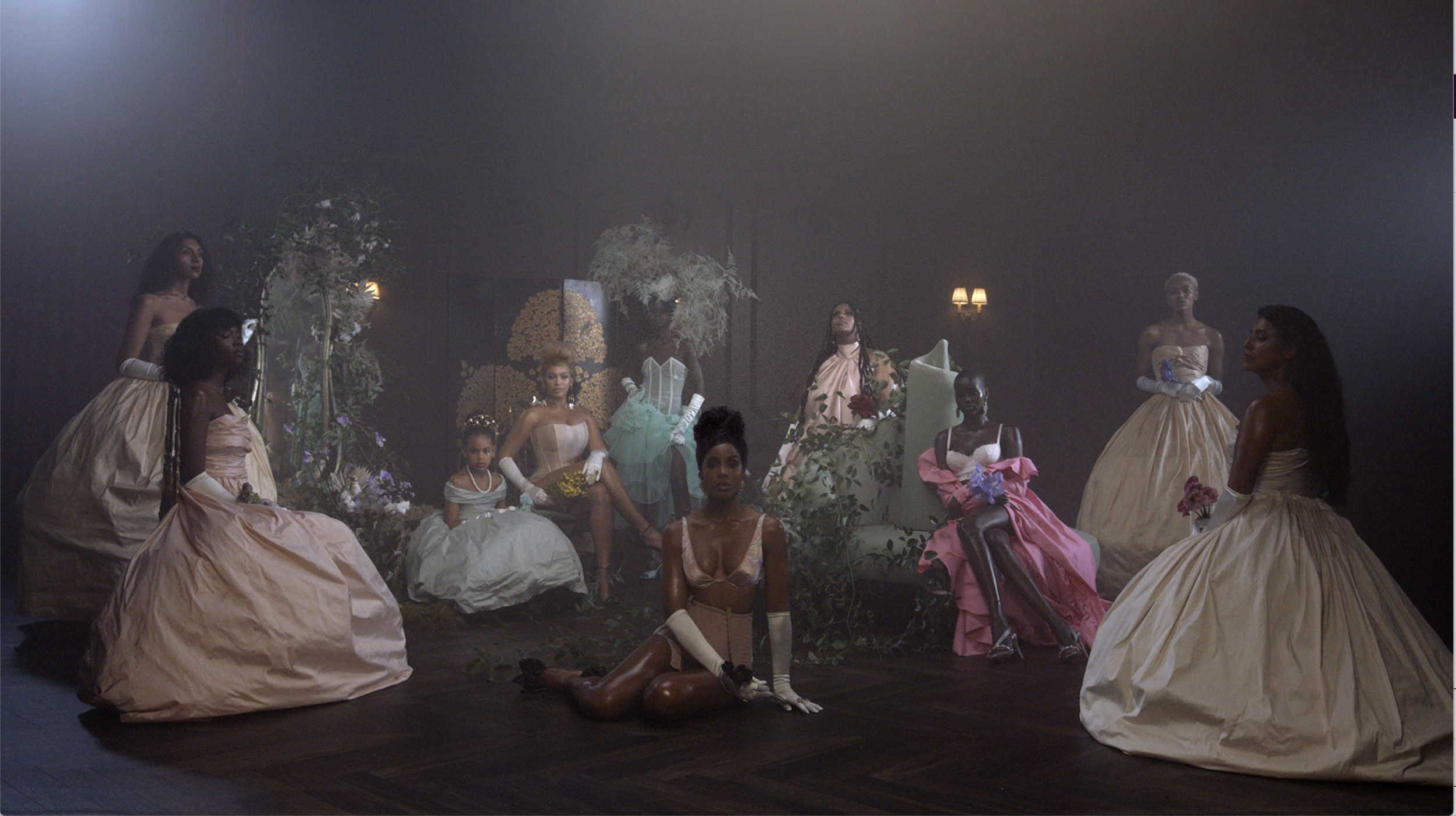 Brown Skin Girl from Beyonce's Visual Album Black is King on Disney +