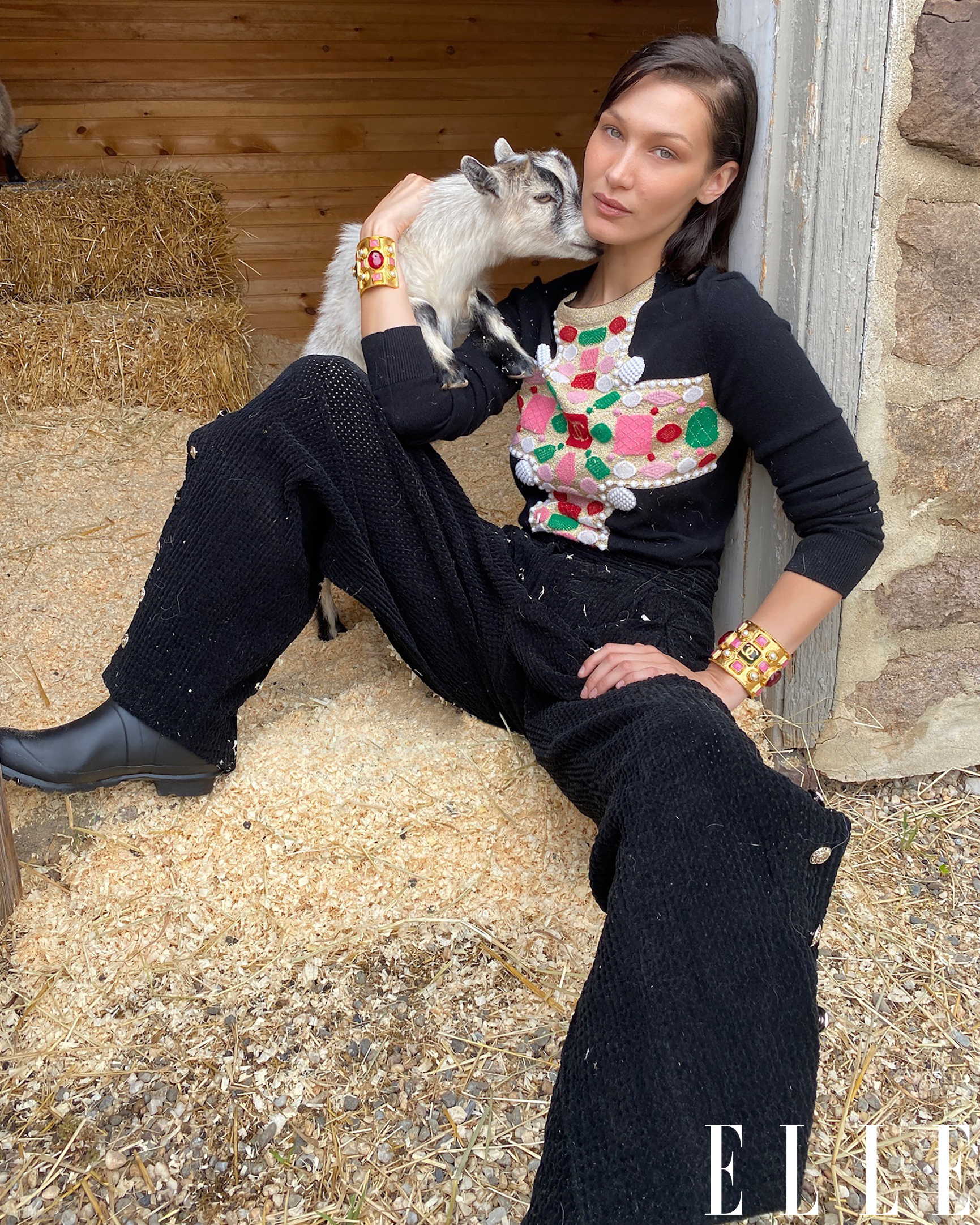 Bella Hadid ELLE Magazine