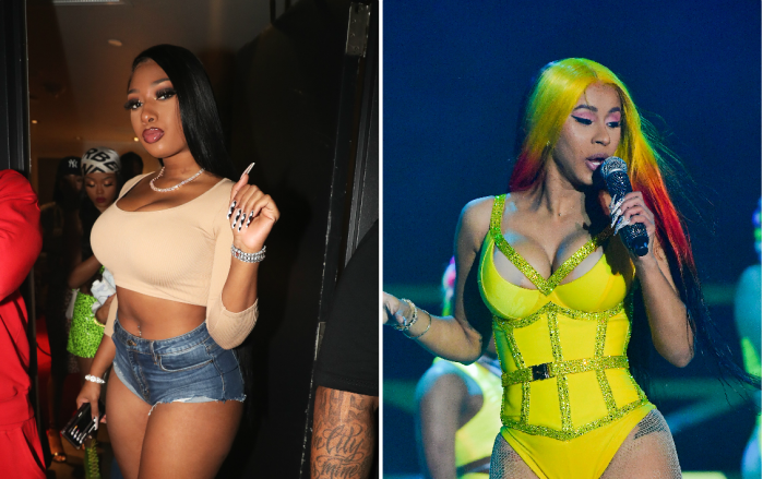 699px x 439px - Megan Thee Stallion And Cardi B Announce First Collaboration Together